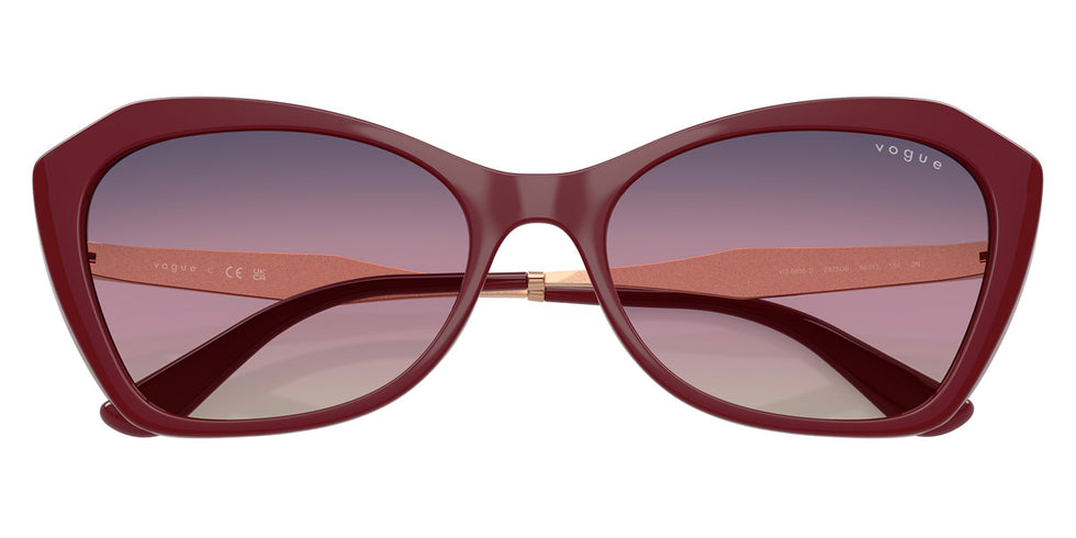 vogue eyewear VO5626S 2875U6 56 - Full Cherry/Rose Gold / Gradient Brown/Violet/Blue