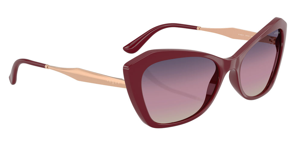 vogue eyewear VO5626S 2875U6 56 - Full Cherry/Rose Gold / Gradient Brown/Violet/Blue