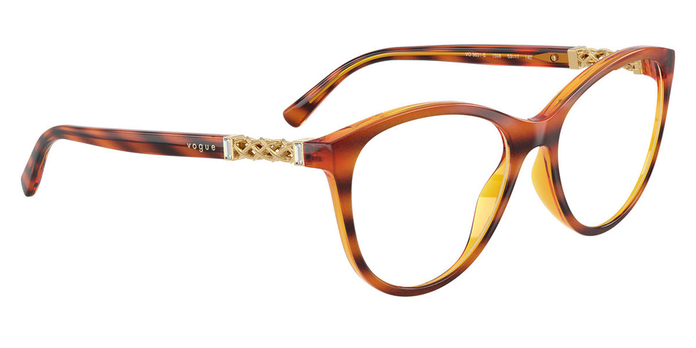 vogue eyewear VO5631B 1508 51 - Striped Dark Havana