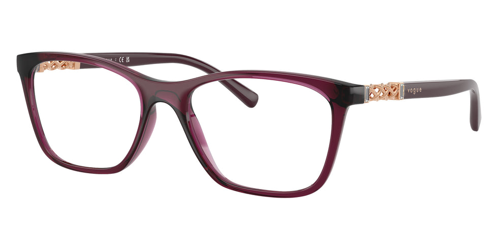vogue eyewear VO5632B 2989 53 - Transparent Cherry #id:vo5632b2989_s:100105