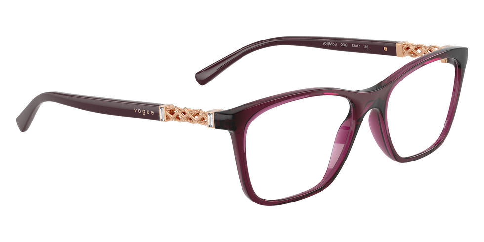 vogue eyewear VO5632B 2989 53 - Transparent Cherry #id:vo5632b2989_s:100120