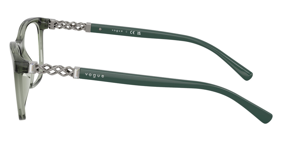 vogue eyewear VO5632B 3086 53 - Transparent Mallard Green #id:vo5632b3086_s:104110