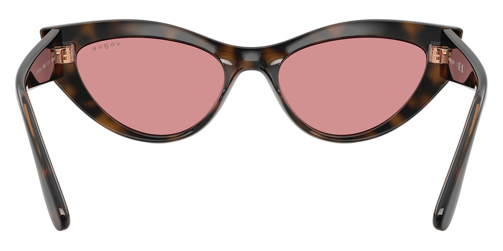 vogue eyewear VO5637SU 2386F6 52 - Top Havana/Light Brown / Pink Dark Mirrored Red