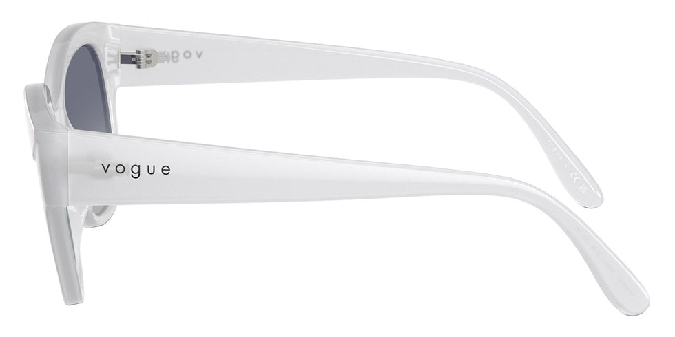 vogue eyewear VO5638SU 32204L 55 - Top White/Opal Milk / Gray Gradient Blue