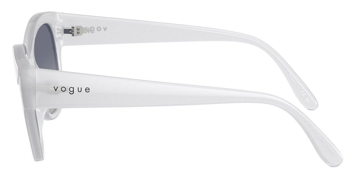 vogue eyewear VO5638SU 32204L 55 - Top White/Opal Milk / Gray Gradient Blue