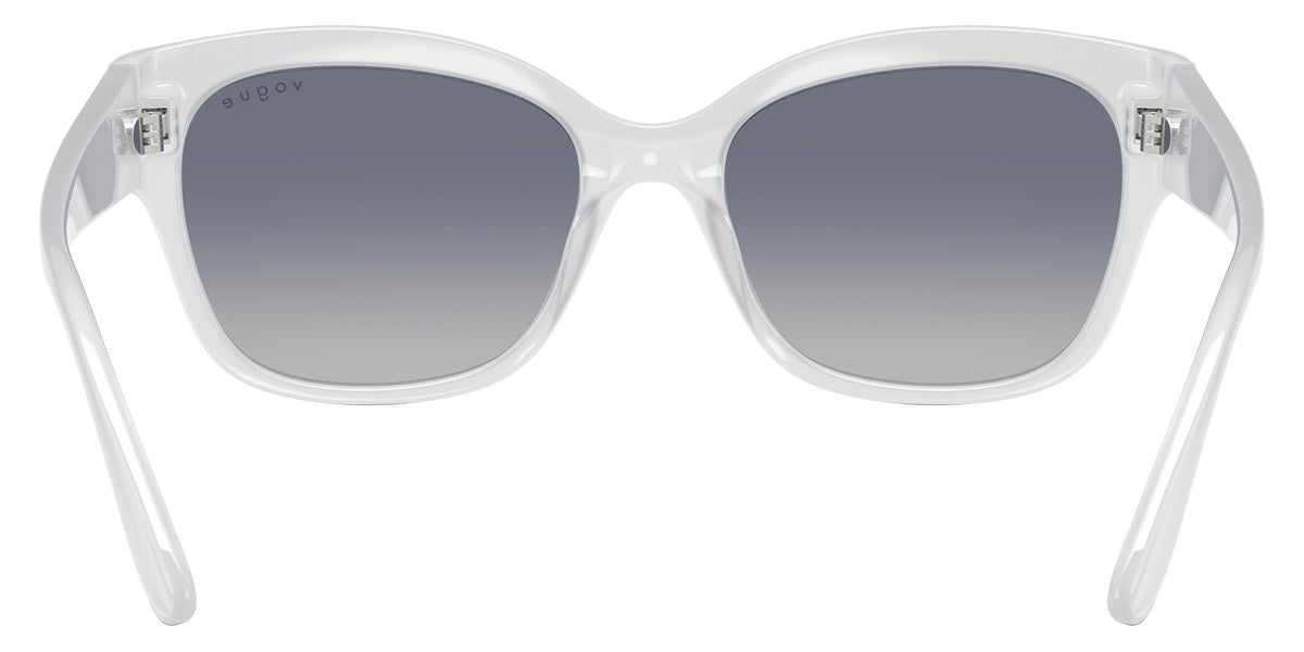 vogue eyewear VO5638SU 32204L 55 - Top White/Opal Milk / Gray Gradient Blue