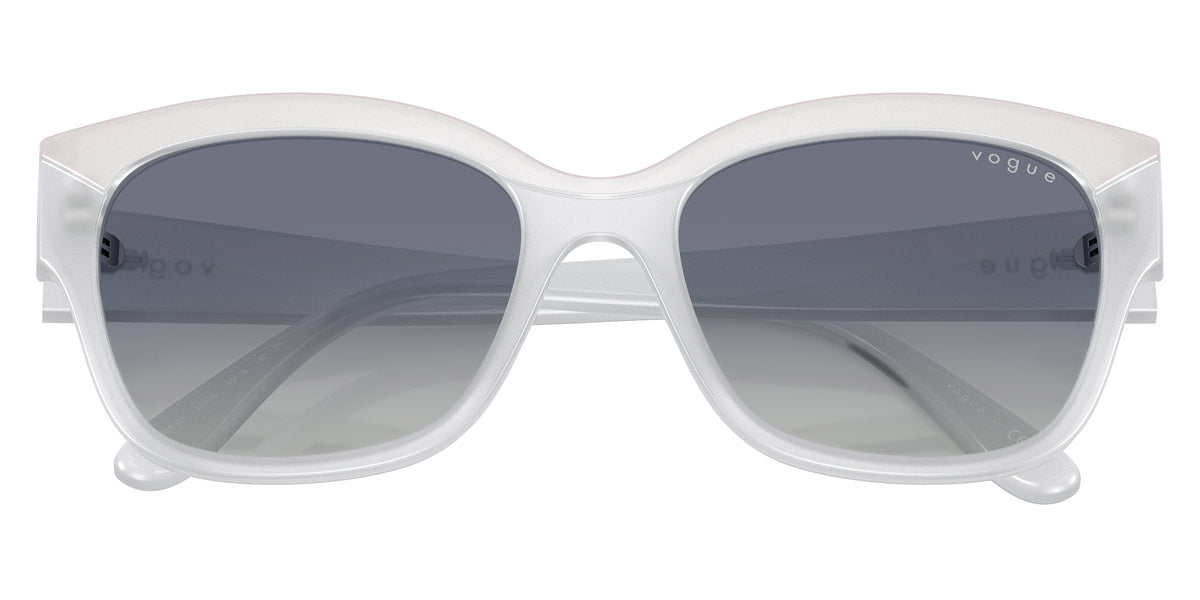 vogue eyewear VO5638SU 32204L 55 - Top White/Opal Milk / Gray Gradient Blue