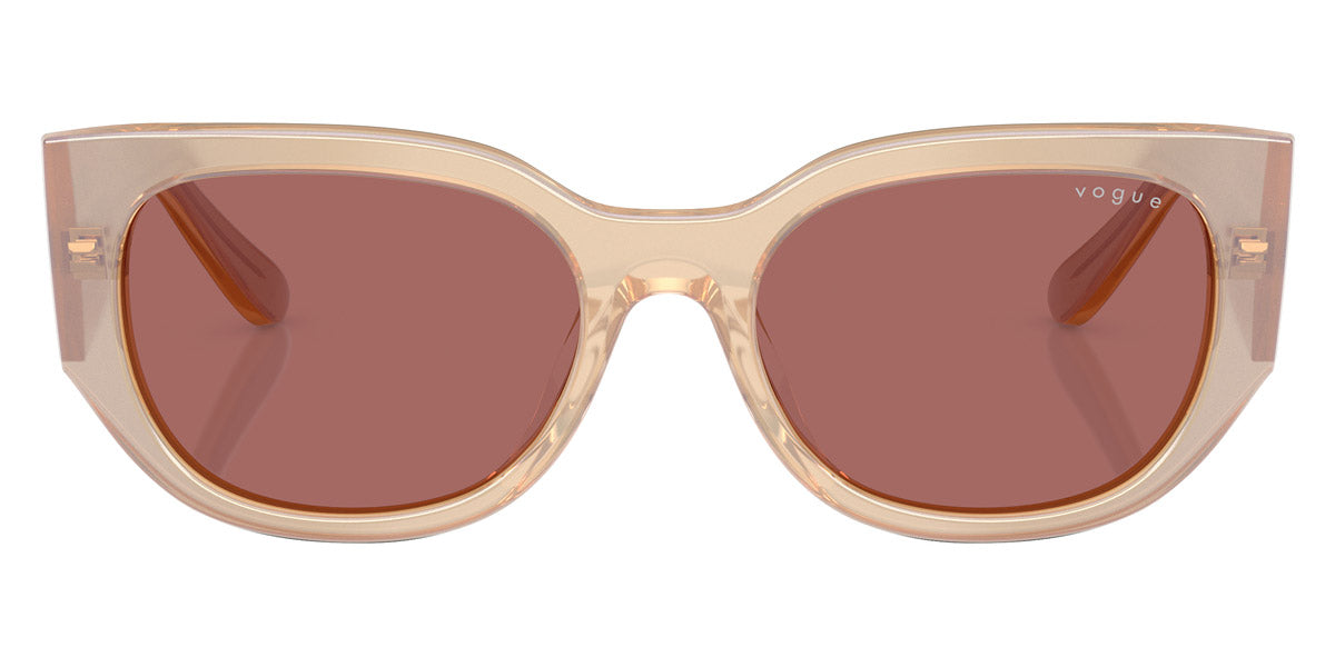 vogue eyewear VO5641SU 323469 53 - Transparent Pearl Cream / Dark Violet