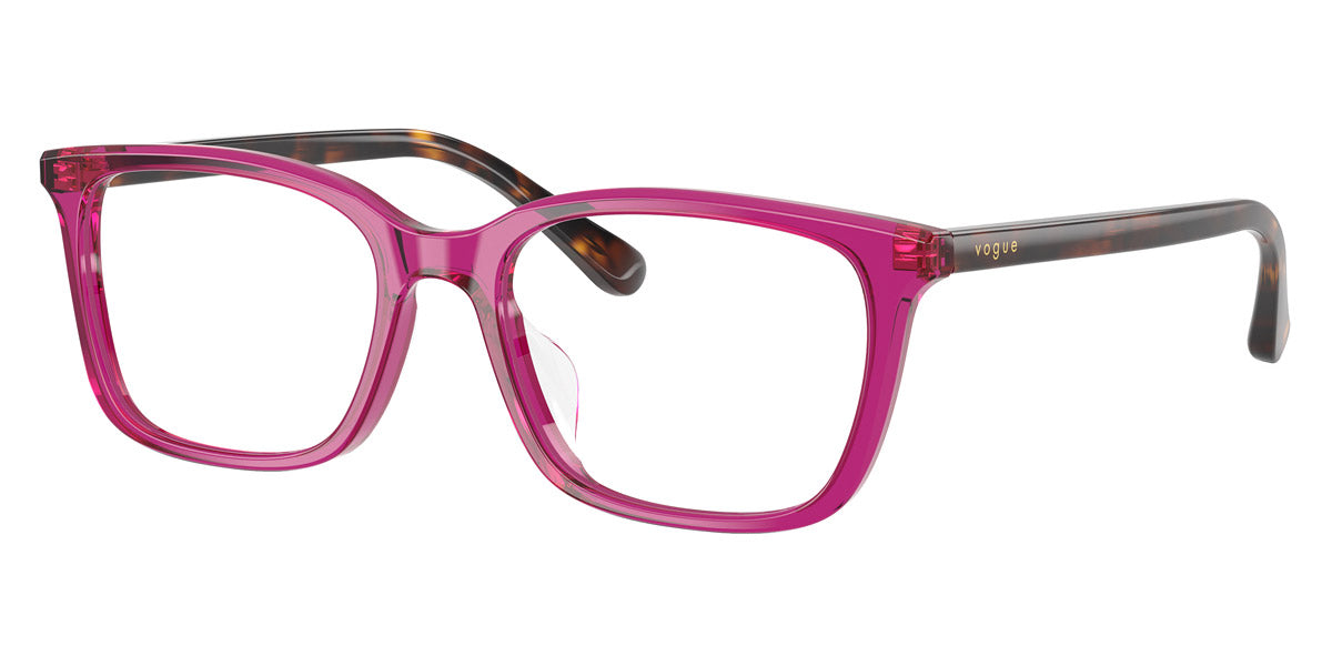 vogue eyewear VO5643D 3165 53 - Transparent Violet/Dark Havana