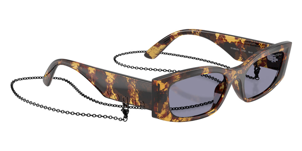 vogue eyewear VO5655SU 3179/1 53 - Honey Havana / Gray #id:vo5655su31791_s:100120