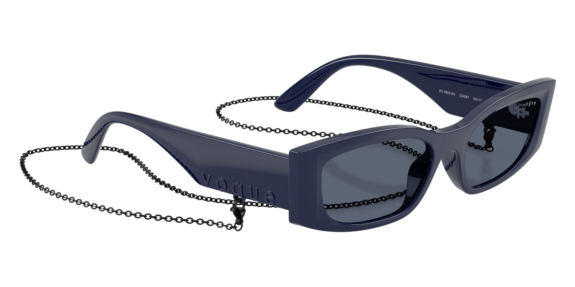 vogue eyewear VO5655SU 324087 53 - Full Blue / Dark Gray #id:vo5655su324087_s:104120