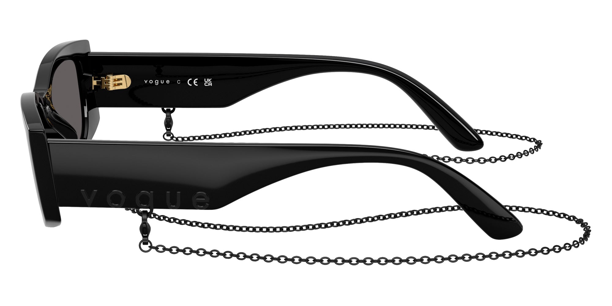 vogue eyewear VO5655SU W44/87 53 - Black / Black Smoke #id:vo5655suw4487_s:106110