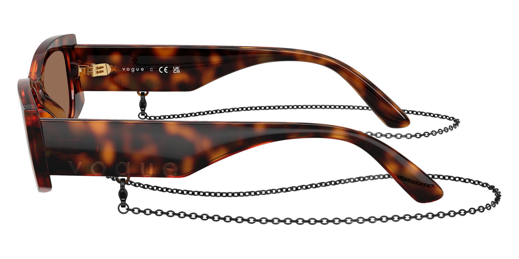 vogue eyewear VO5655SU W65673 53 - Dark Havana / Dark Brown #id:vo5655suw65673_s:108110