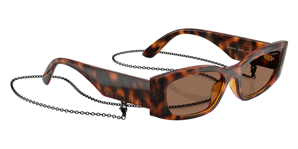 vogue eyewear VO5655SU W65673 53 - Dark Havana / Dark Brown #id:vo5655suw65673_s:108120