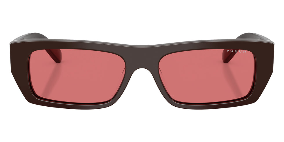 vogue eyewear VO5657SU 324275 53 - Full Brown / Red #id:vo5657su324275_s:102100