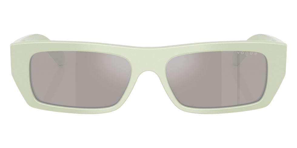 vogue eyewear VO5657SU 32436G 53 - Full Mint Green / Light Gray Mirrored Silver #id:vo5657su32436g_s:104100