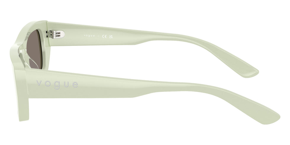 vogue eyewear VO5657SU 32436G 53 - Full Mint Green / Light Gray Mirrored Silver #id:vo5657su32436g_s:104110