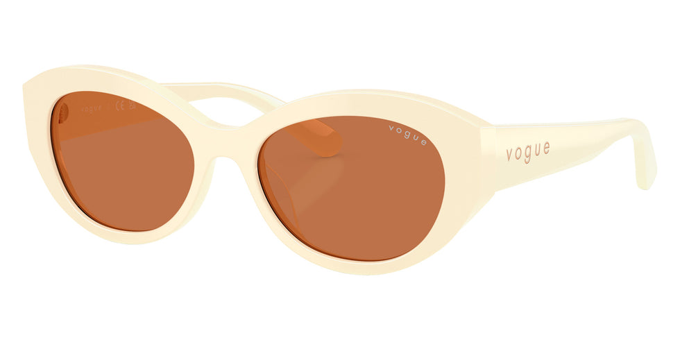 vogue eyewear VO5659SU 316773 52 - Full Ivory / Brown #id:vo5659su316773_s:100105