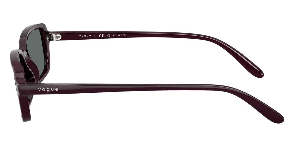 vogue eyewear VO5666S 242681 53 - Full Bordeaux / Dark Gray Polarized #id:vo5666s242681_s:100110
