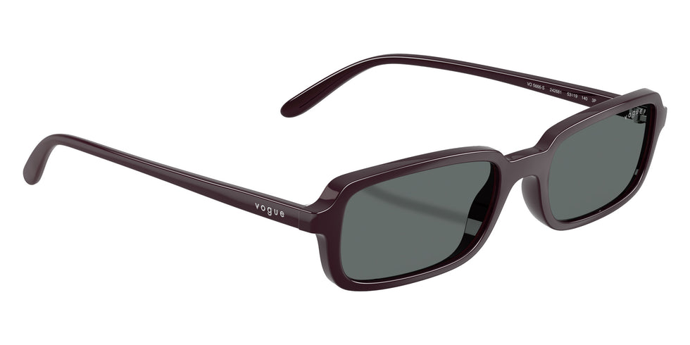 vogue eyewear VO5666S 242681 53 - Full Bordeaux / Dark Gray Polarized #id:vo5666s242681_s:100120