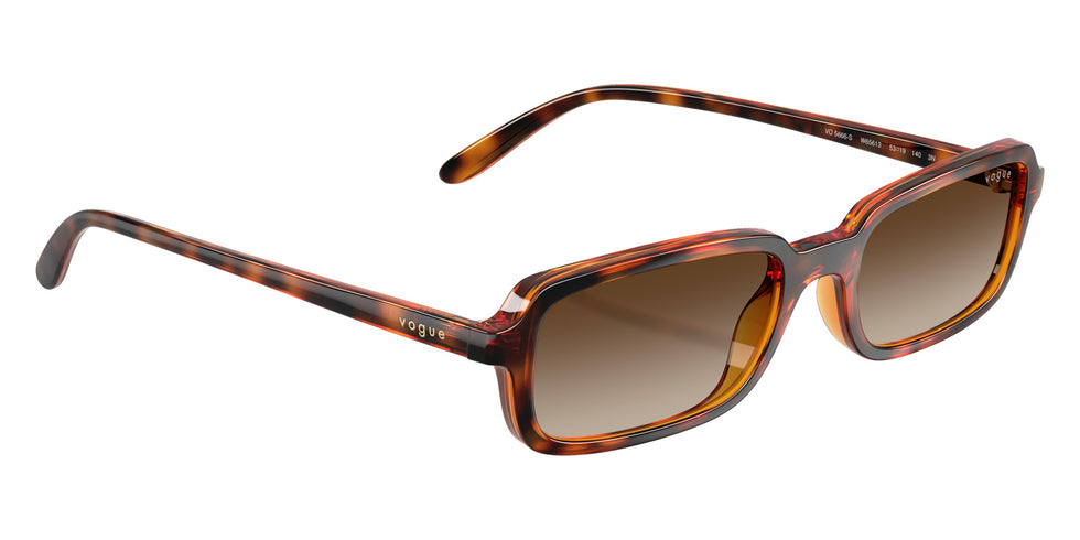 vogue eyewear VO5666S W65613 53 - Dark Havana / Gradient Brown #id:vo5666sw65613_s:108120