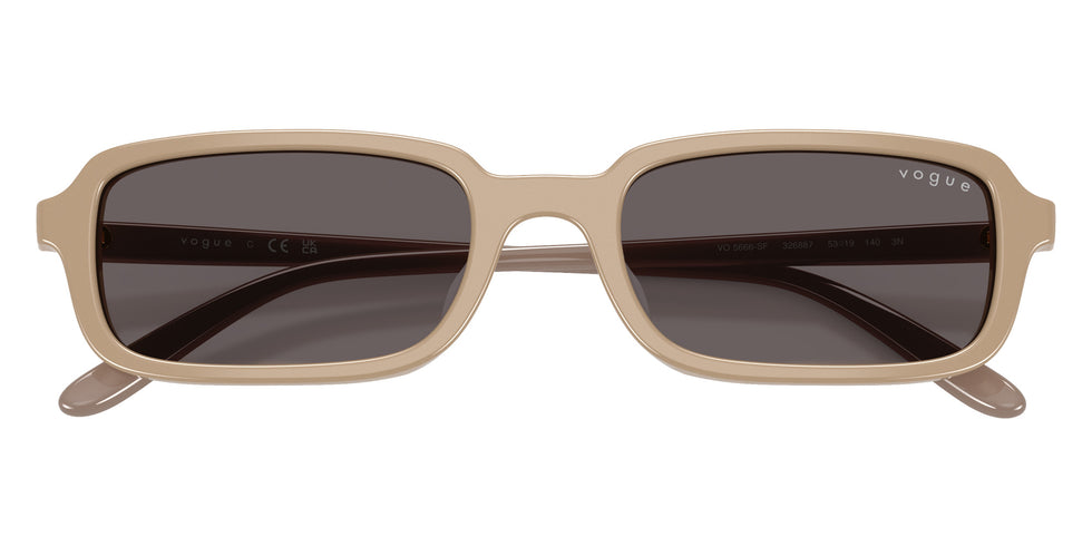 vogue eyewear VO5666SF 326887 53 - Full Beige / Black Smoke #id:vo5666sf326887_s:100125