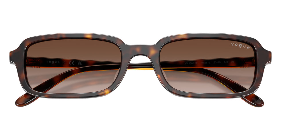 vogue eyewear VO5666SF W65613 53 - Dark Havana / Brown Gradient #id:vo5666sfw65613_s:106125