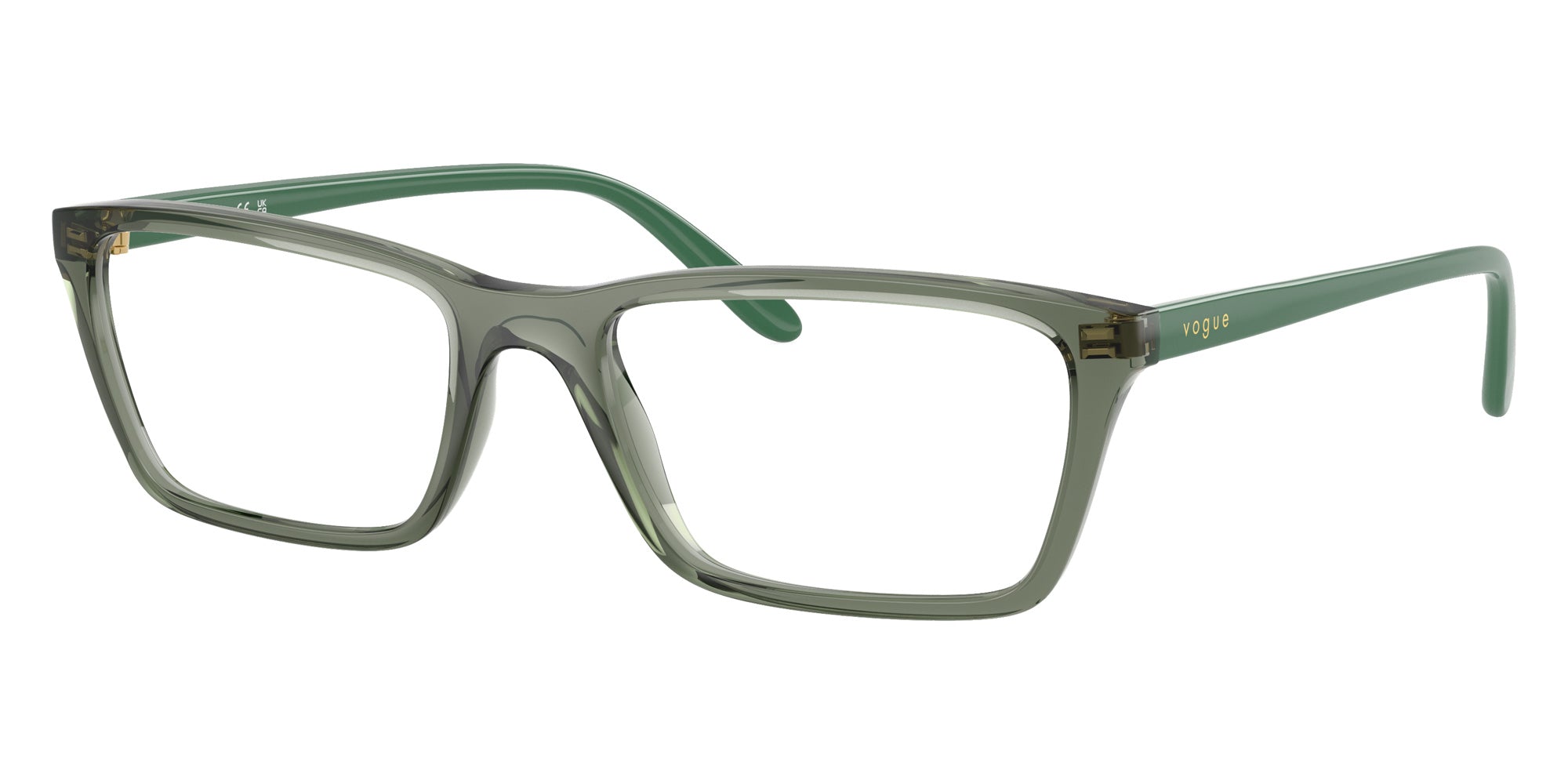 vogue eyewear VO5667 3086 54 - Transparent Mallard Green #id:vo56673086_s:102105
