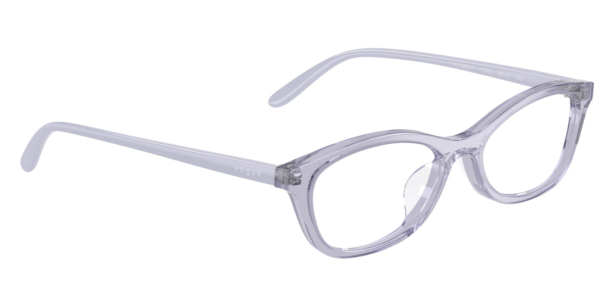 vogue eyewear VO5668F 2745 53 - Transparent Lilac #id:vo5668f2745_s:100120