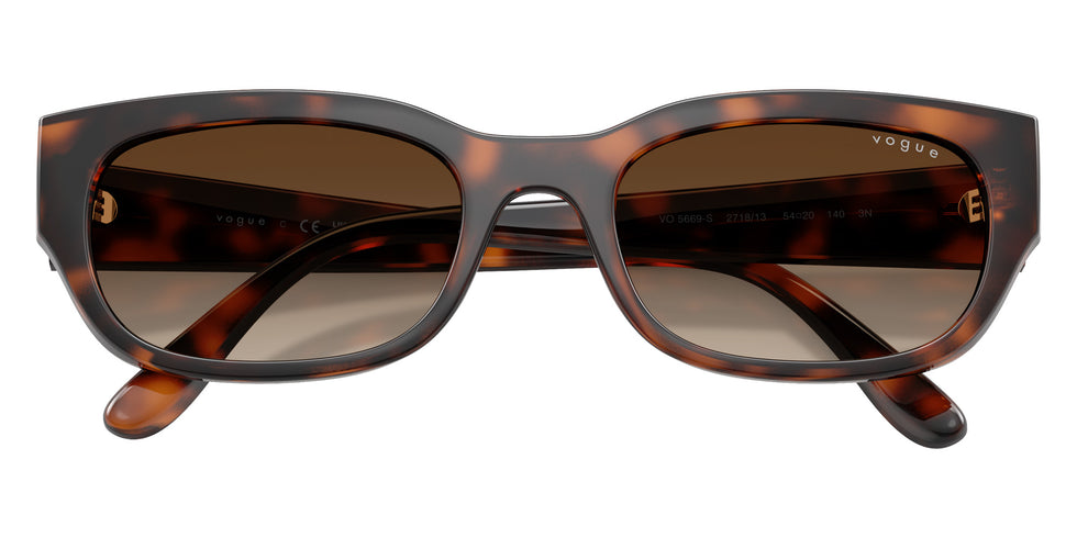 vogue eyewear VO5669S 271813 54 - Total Dark Havana / Gradient Brown #id:vo5669s271813_s:100125