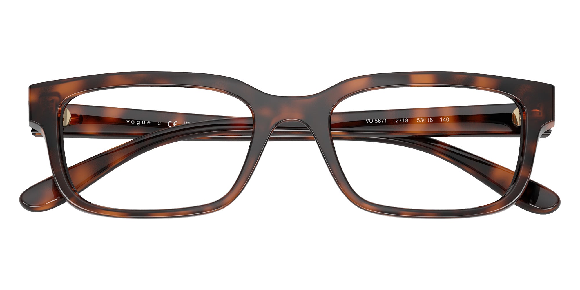 vogue eyewear VO5671 2718 51 - Total Dark Havana #id:vo56712718_s:100125