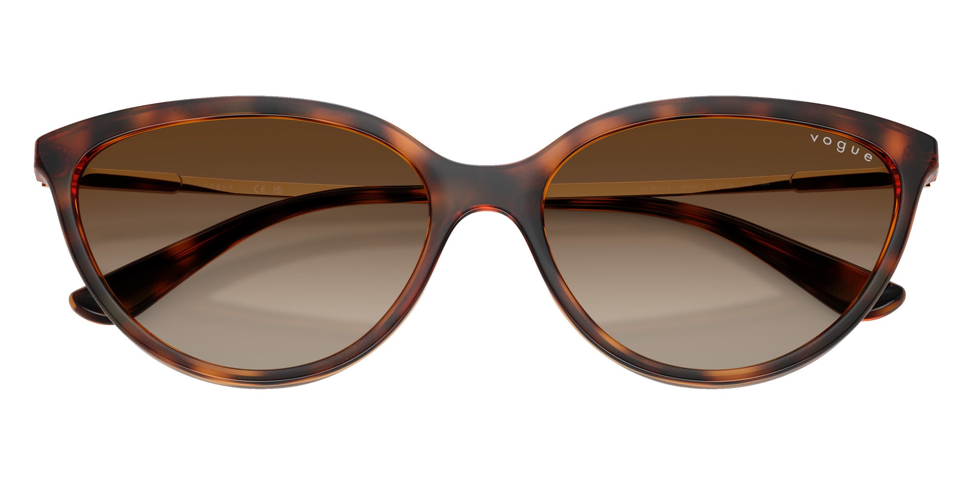 vogue eyewear VO5672S W65613 57 - Dark Havana / Gradient Brown #id:vo5672sw65613_s:108125