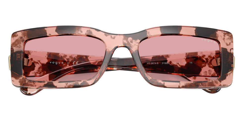 vogue eyewear VO5674S 319984 53 - Rose Havana / Light Violet #id:vo5674s319984_s:102125