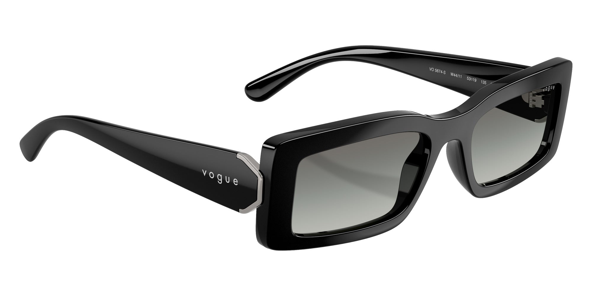 vogue eyewear VO5674S W44/11 53 - Black / Gray Gradient #id:vo5674sw4411_s:106120