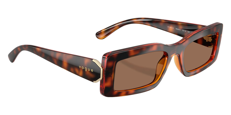 vogue eyewear VO5674S W65673 53 - Dark Havana / Dark Brown #id:vo5674sw65673_s:108120