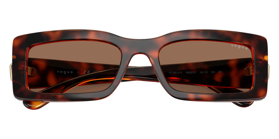 vogue eyewear VO5674S W65673 53 - Dark Havana / Dark Brown #id:vo5674sw65673_s:108125