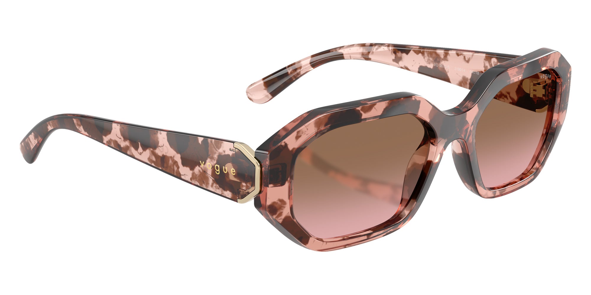vogue eyewear VO5675S 319914 54 - Rose Havana / Pink Gradient Brown #id:vo5675s319914_s:102120