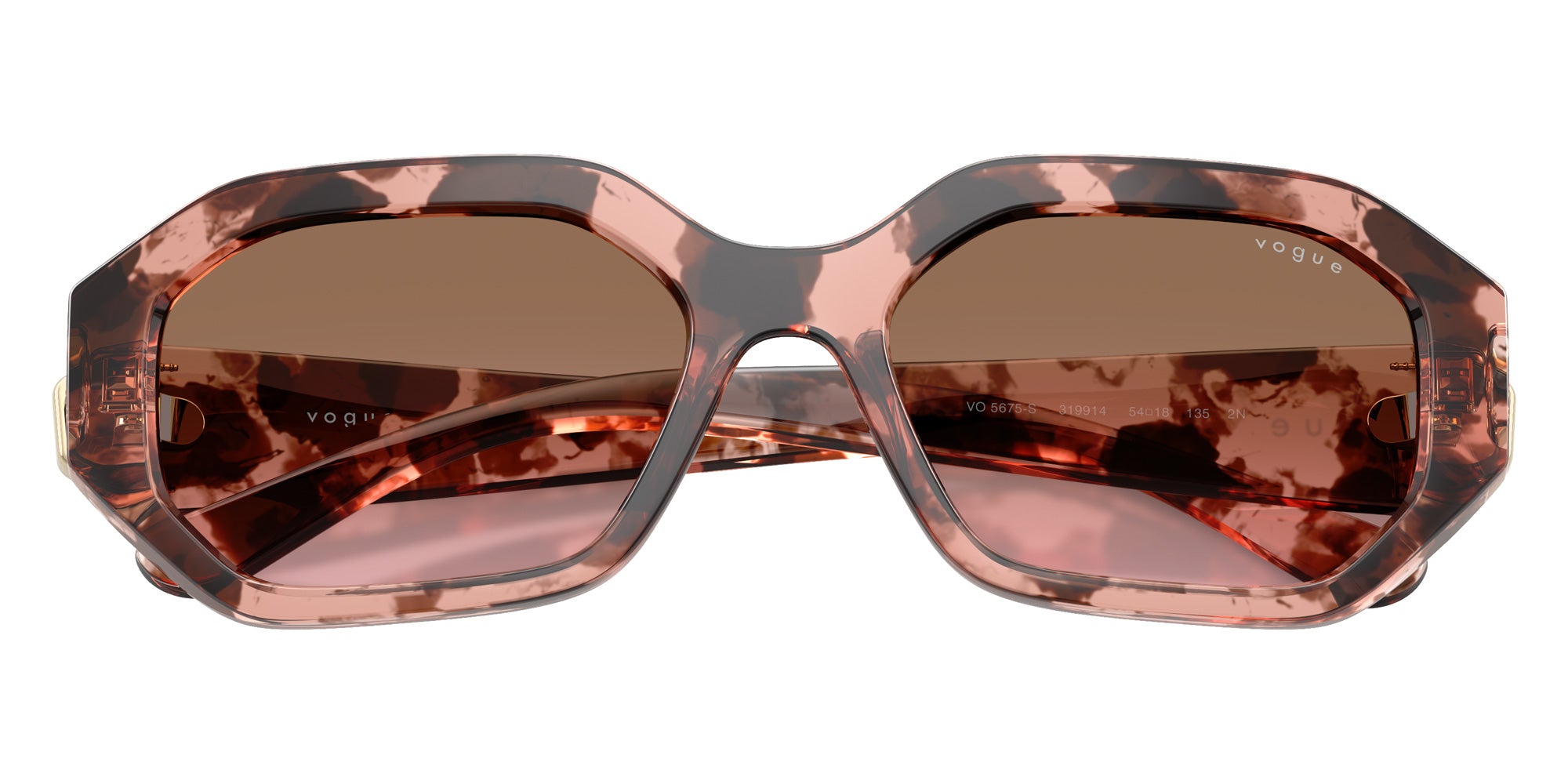 vogue eyewear VO5675S 319914 54 - Rose Havana / Pink Gradient Brown #id:vo5675s319914_s:102125