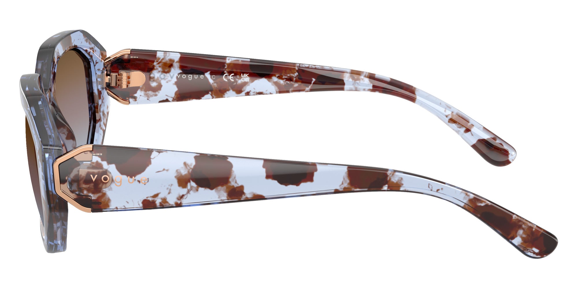 vogue eyewear VO5675S 320148 54 - Blue Havana / Azure Gradient Pink Gradient Brown #id:vo5675s320148_s:104110