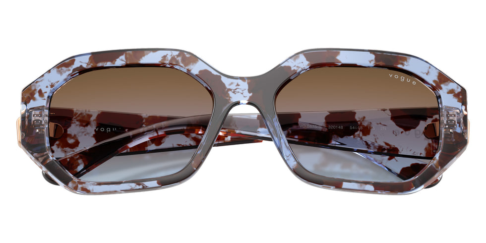 vogue eyewear VO5675S 320148 54 - Blue Havana / Azure Gradient Pink Gradient Brown #id:vo5675s320148_s:104125