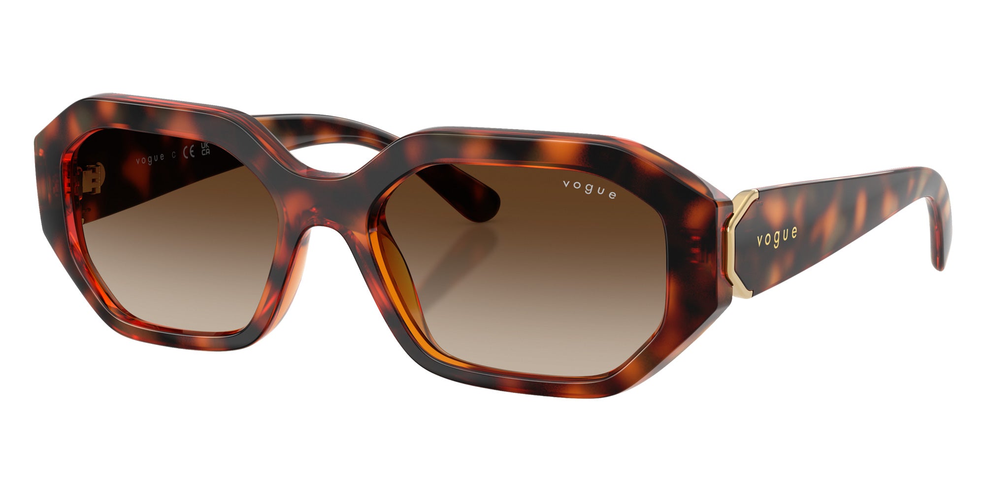 vogue eyewear VO5675S W65613 54 - Dark Havana / Brown Gradient #id:vo5675sw65613_s:108105