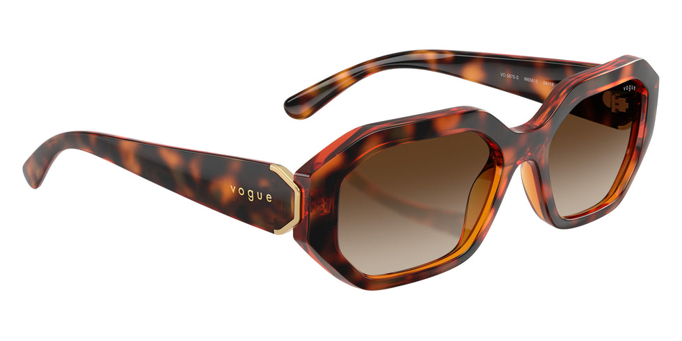 vogue eyewear VO5675S W65613 54 - Dark Havana / Brown Gradient #id:vo5675sw65613_s:108120