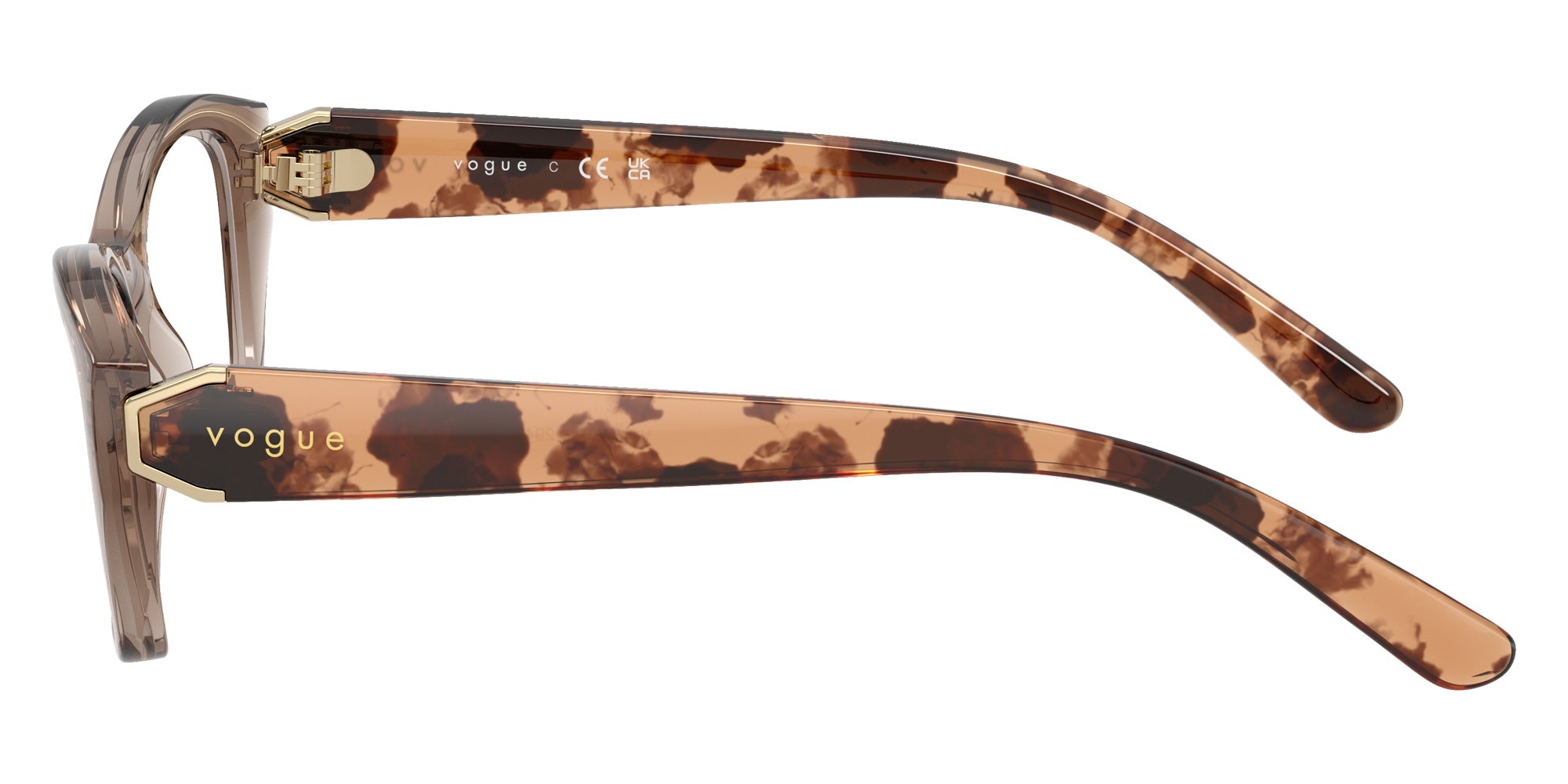 vogue eyewear VO5676 2940 53 - Transparent Brown #id:vo56762940_s:102110