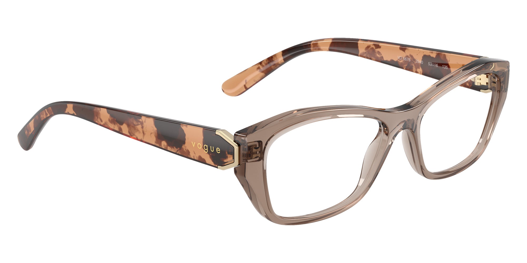 vogue eyewear VO5676 2940 53 - Transparent Brown #id:vo56762940_s:102120