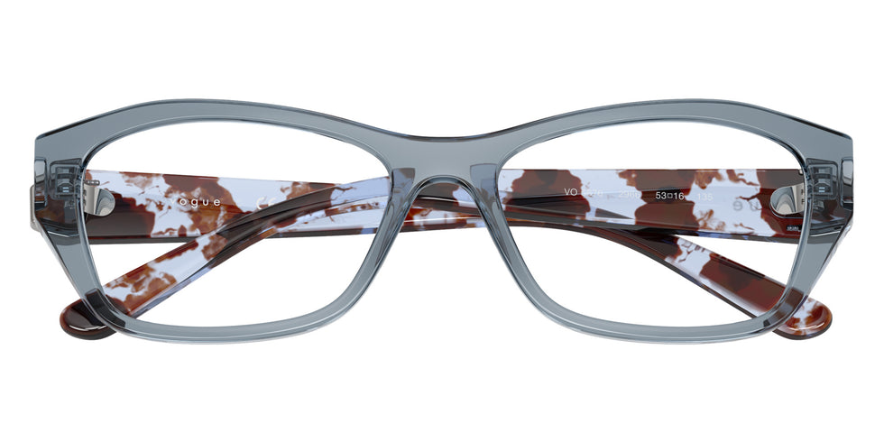 vogue eyewear VO5676 2966 53 - Transparent Blue #id:vo56762966_s:104125