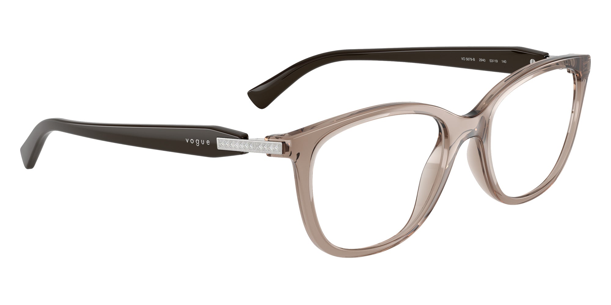 vogue eyewear VO5679B 2940 53 - Transparent Brown #id:vo5679b2940_s:104120