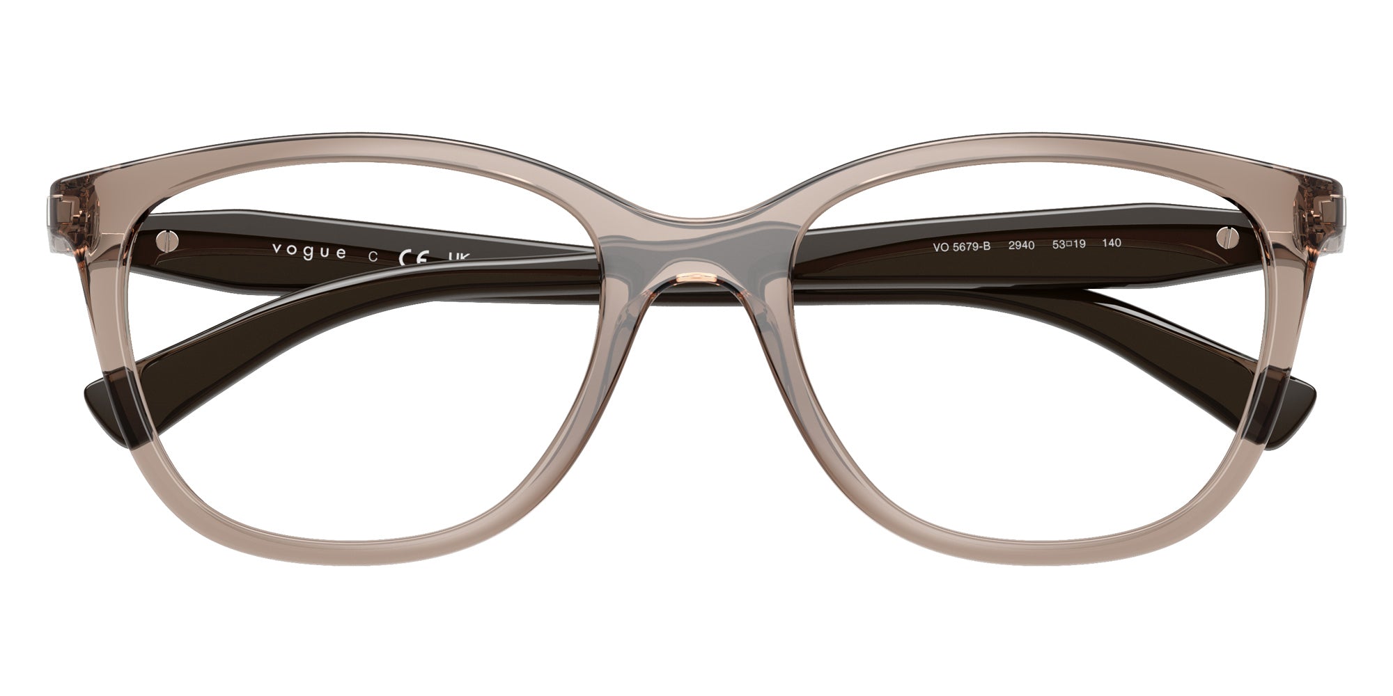 vogue eyewear VO5679B 2940 53 - Transparent Brown #id:vo5679b2940_s:104125
