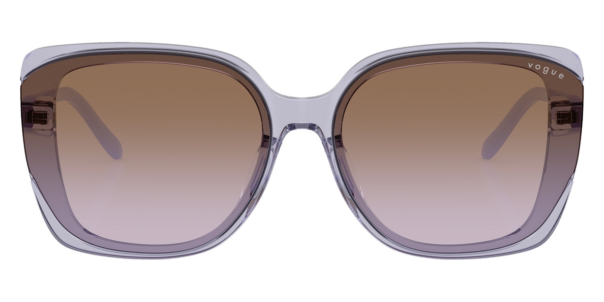 vogue eyewear VO5684SD 292568 65 - Transparent Lilac / Violet Gradient Brown #id:vo5684sd292568_s:100100
