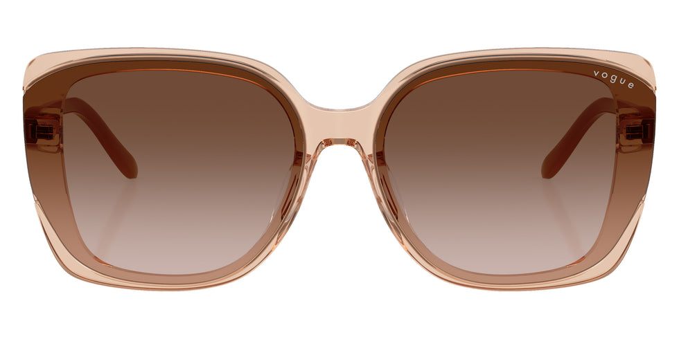 vogue eyewear VO5684SD 318113 65 - Transparent Light Brown / Gradient Dark Brown #id:vo5684sd318113_s:102100