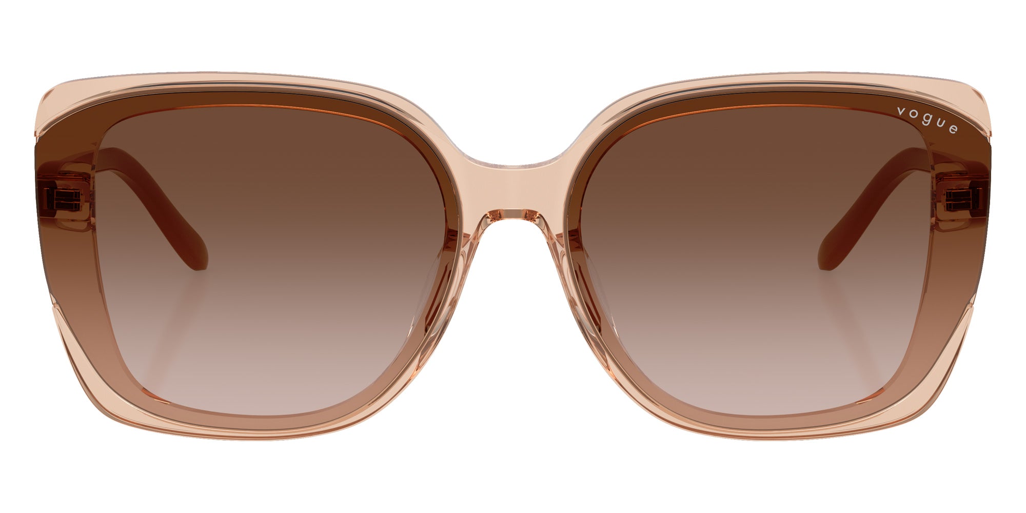 vogue eyewear VO5684SD 318113 65 - Transparent Light Brown / Gradient Dark Brown #id:vo5684sd318113_s:102100